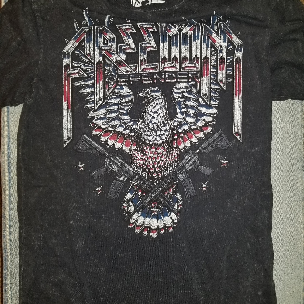 Men's Black Graphic T-Shirt
